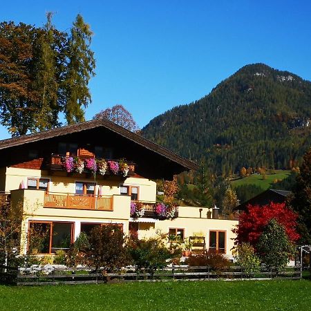 Haus Alpengruss Apartment Lofer Bagian luar foto