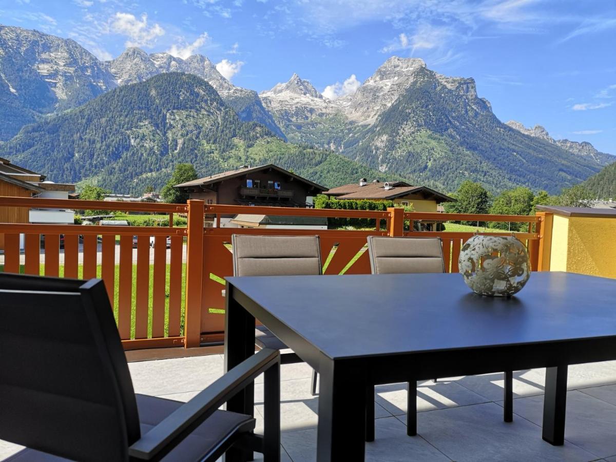Haus Alpengruss Apartment Lofer Bagian luar foto